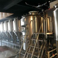 啤酒屋小型自釀啤酒設(shè)備價格，500升鮮啤釀造設(shè)備報價