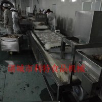 羊頭去毛清洗機 利特羊頭加工生產(chǎn)線 羊頭加工設(shè)備 劈半機
