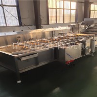 蝦仁氣泡清洗機 小龍蝦蒸煮機 小龍蝦加工生產線