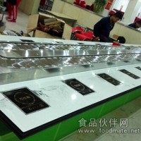 旋轉(zhuǎn)小火鍋設(shè)備 火鍋傳送帶