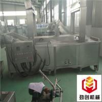 進口技術全自動上漿裹粉油炸線琥珀核桃裹糖油炸線