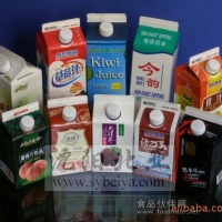 半自動飲料屋頂盒灌裝機 紙盒包裝機