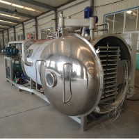 真空凍干機 鱈魚粒真空凍干機設備 多春魚真空凍干機設備