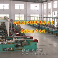 【雙層蜜柚袋機器】 施膠鑲絲蜜柚袋機器