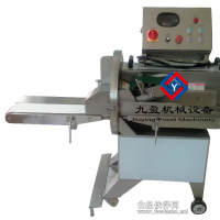 三刀雙傳送帶切熟肉機(jī),臘腸切片機(jī)