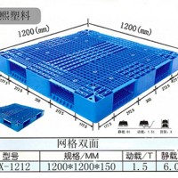 網格雙面塑料托盤1212 臨沂金熙塑料托盤
