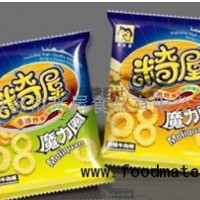 非油炸膨化食品魔力圈海鮮味