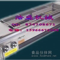 山東煤氣無煙燒烤爐,烤面筋機