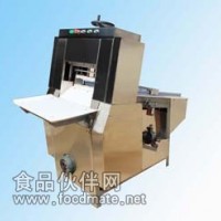中型不剩料頭開型羊肉切片機