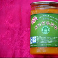 芒果果丁、芒果果片、芒果果泥、芒果果醬
