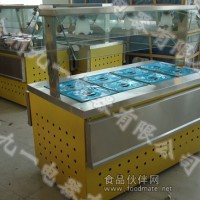 自助餐保溫柜，平臺展示加熱柜，環島柜