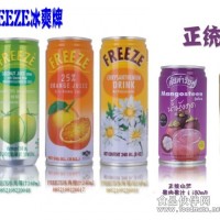 泰國FREEZE冰爽牌飲料（罐裝）240ml