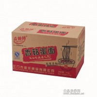江門麥樂食品供應香菇蛋面，非油炸面