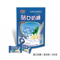 美頓酷口清涼奶糖 牛奶糖廠家批發(fā) 美頓糖果 商標(biāo)