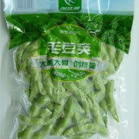 供應速凍毛豆莢（真空包裝）