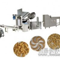 尖角脆食品生產(chǎn)線(膨化機(jī)械,油炸面食生產(chǎn)線)