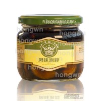 宏萬年風味泡蒜280g瓶裝