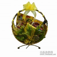 商務禮品鮮品屋吉慶滿堂禮籃