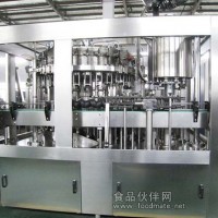玻璃瓶含氣飲料灌裝機