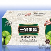 三鋒飲品商城批發三鋒268ml綠標透明蘋果醋