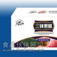 三鋒在線商城批發三鋒500ml白屋頂蘋果醋