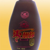 我公司生產480ml精品烤花棗酪