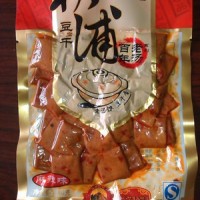 大量批發(fā)池州特產(chǎn)秋浦豆干80g袋裝