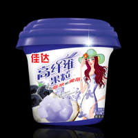 供應(yīng)休閑食品佳達(dá)高纖維果粒杯（藍(lán)莓味）