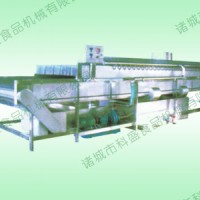 供應科盛黃桃淋堿機、黃桃加工流水線