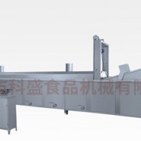油水混合油炸線 多功能燃氣加熱魚肉豆腐油炸生產線