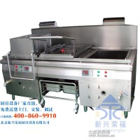 油炸機廠家直銷無中間環節 中央廚房餐廳食堂酒店油炸機 雙缸油炸機