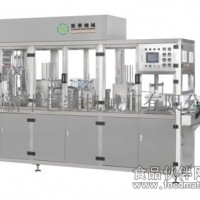 供應QGF-3全自動酸奶灌裝封口機 果凍灌裝封口機