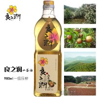 良之潤980ml食用山茶油茶籽油/月子油/嬰兒油/東方橄欖油