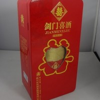 劍門關臥式白酒鐵盒包裝-佳勝制罐供應