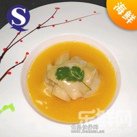 樂鮮網鮑汁片275g/包鮑汁半成品海鮮魷魚切片 加熱即食 海鮮冷凍