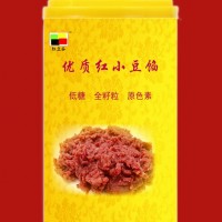 紅小豆餡罐頭，全籽粒全色素，較低糖