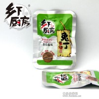 鄉下廚房 500g 米燒兔丁 野山椒味 福建特產 休閑食品 辦公室零食