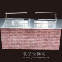 自動翻轉燒烤機、木炭自動燒烤爐、無煙燒烤桌