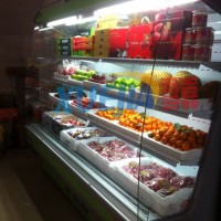 金華超市風(fēng)幕柜 金華立式風(fēng)幕柜-【雪嘉冷柜】