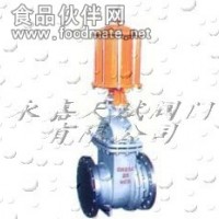 國標氣動排渣平板閘閥  閘閥廠家 閘閥制造商