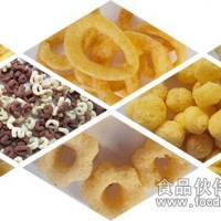 妙脆角（小鴨子、黃金角、小魚酥）生產(chǎn)線，油炸膨化食品生產(chǎn)線
