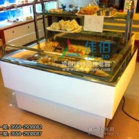 臥式開放式蛋糕柜,單邊開放柜,上開口蛋糕柜
