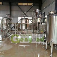 1000L/H蒸汽加熱高出油率山茶樹精油純露提取設備