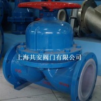 G41F4/46堰式法蘭襯氟隔膜閥大量供應