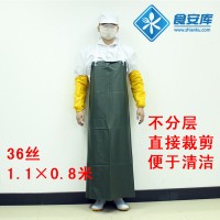 耐磨 防水 防油耐酸堿 pvc圍裙 食品工廠工作服 36絲
