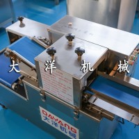 經濟款連續式鮮肉切丁機 尺寸可定制鮮牛肉切條切丁兩用機