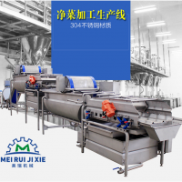 辣椒清洗流水線 中央廚房凈菜設備 渦流清洗機