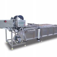 黃桃罐頭氣泡清洗機廠家設備介紹