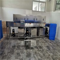 食品筐清洗機 全自動洗筐機流水線 周轉筐清洗機器