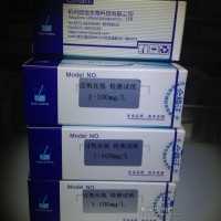 過(guò)氧化氫檢測(cè)試紙 1-100mg/l H2O2 雙氧水含量濃度 快速測(cè)定 化工業(yè)